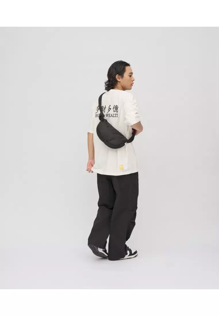 Plain-Me Cloud Bag-Black (S) Polyester 100%
