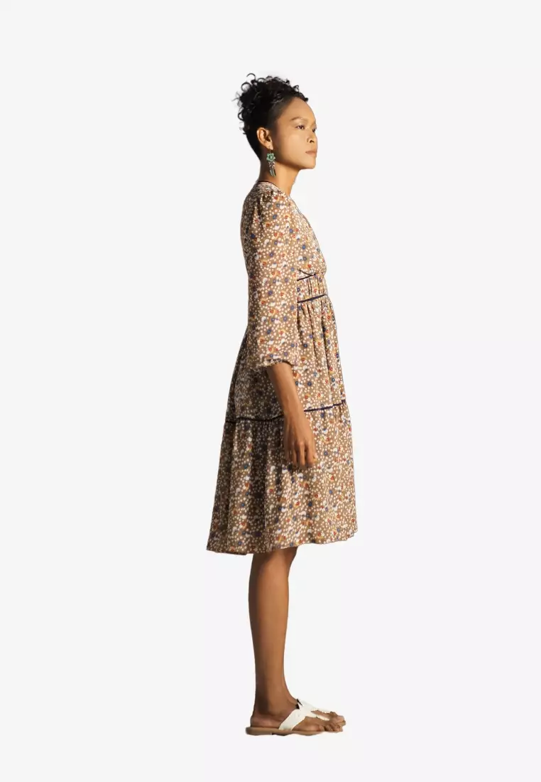 Summer Get Away Maxi Chiffon Dress