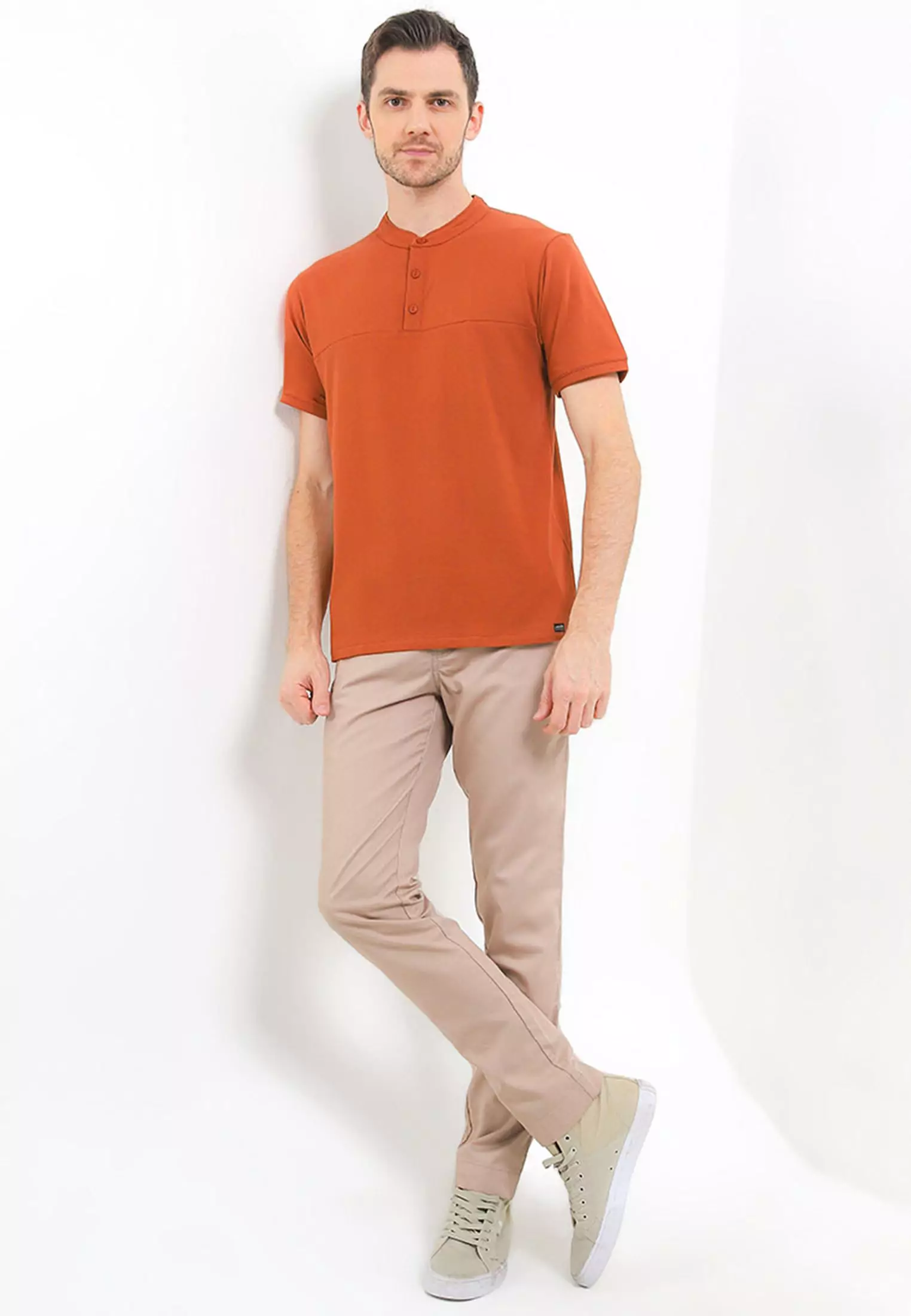 Cressida Regular Fit Hanley Shirt B230O - Orange