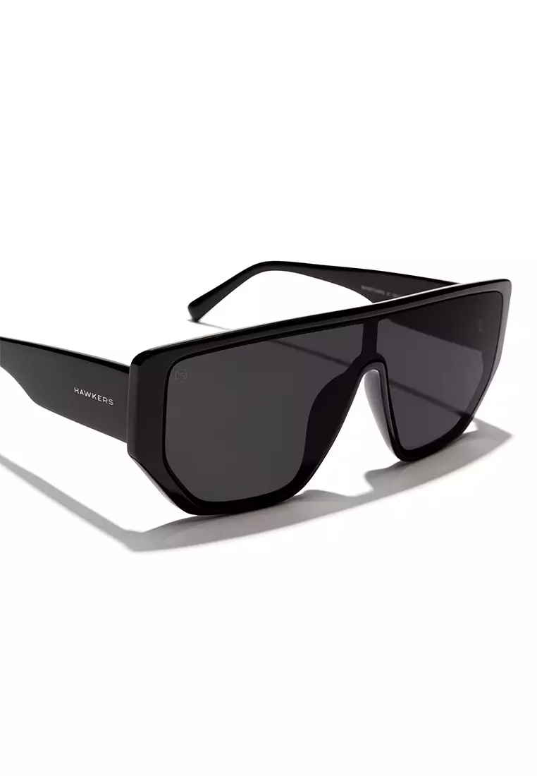 HAWKERS Black Dark Eco Metro Sunglasses For Men And Women, Unisex. Official Product Designed In Spain
