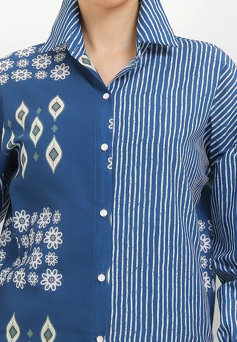 Woman's Shirt Audrey Baloon Cut&Sew