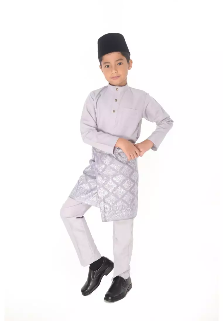 Baju Melayu Moden Cekak Musang for Kids