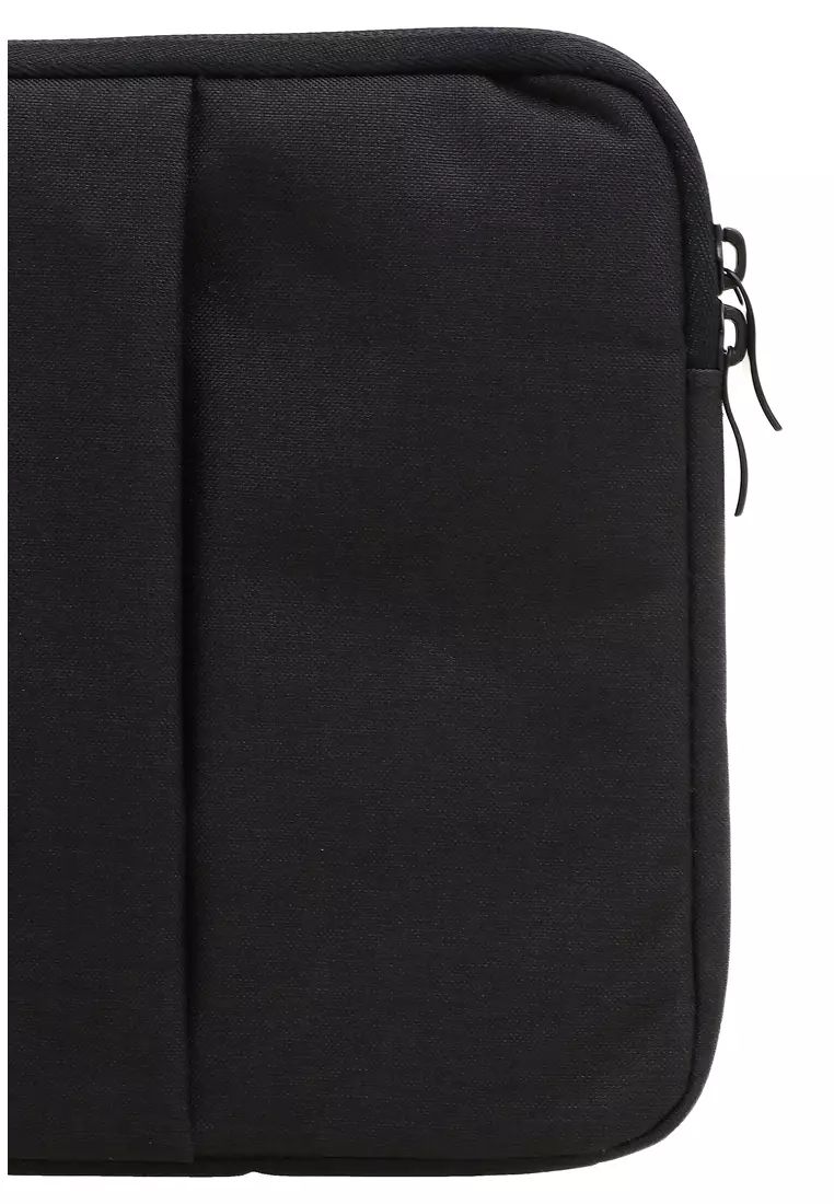 Quenty Sleeve Case for Laptop 11/12 Inch Durable Zipper Waterproof Material Nylon ORIGINAL - Black