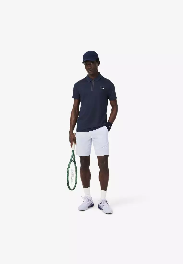 Ultra Dry Stretch Jacquard Tennis Polo Shirt