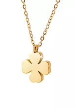 Buy CELOVIS CELOVIS Destiny Four Leaf Clover Necklace in Gold