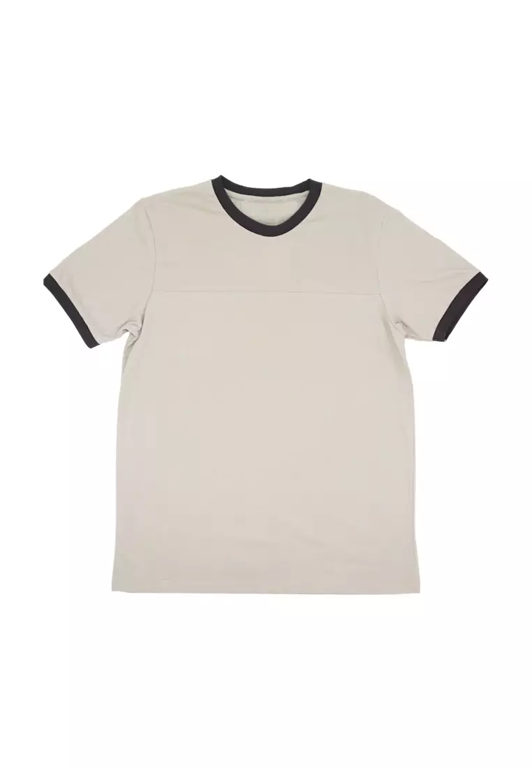 Men's Basic Cut & Sew Ringer T-Shirt - Peyote