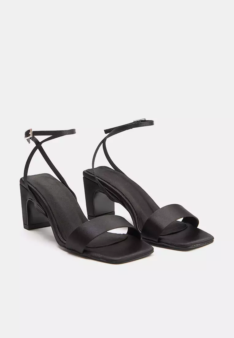 Ankle Strap Block Heels