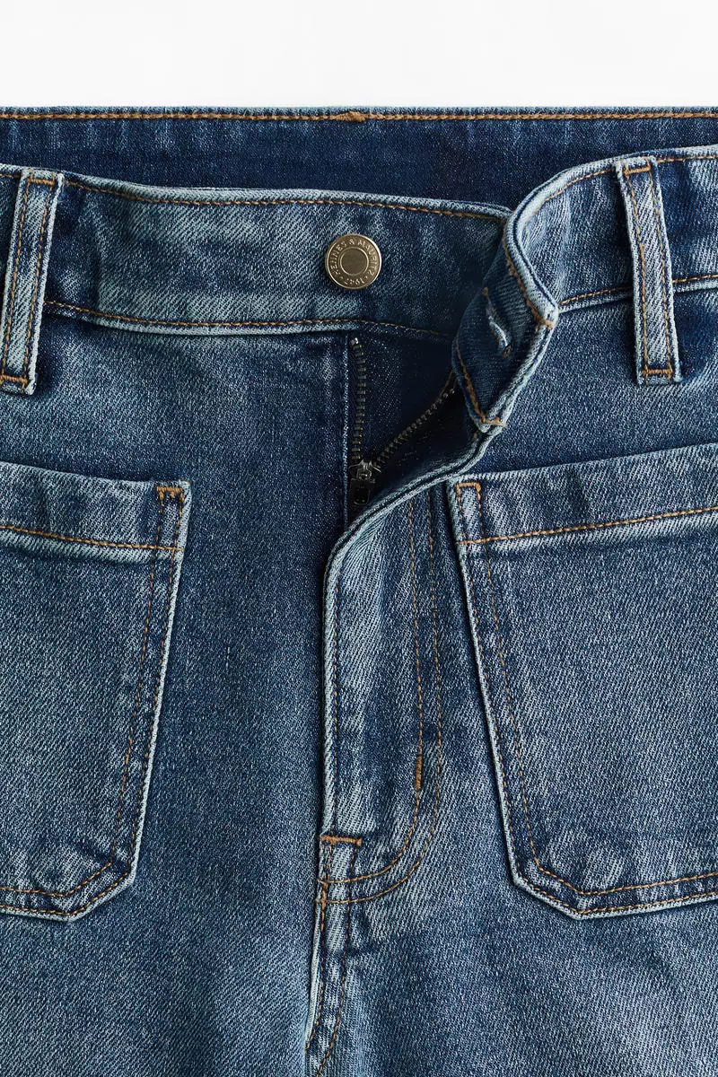 Wide High Jeans
