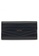 POLO HILL black POLO HILL Ladies Croc Textured Long Flap Over Tri-Fold Wallet 49032AC06F0F58GS_1