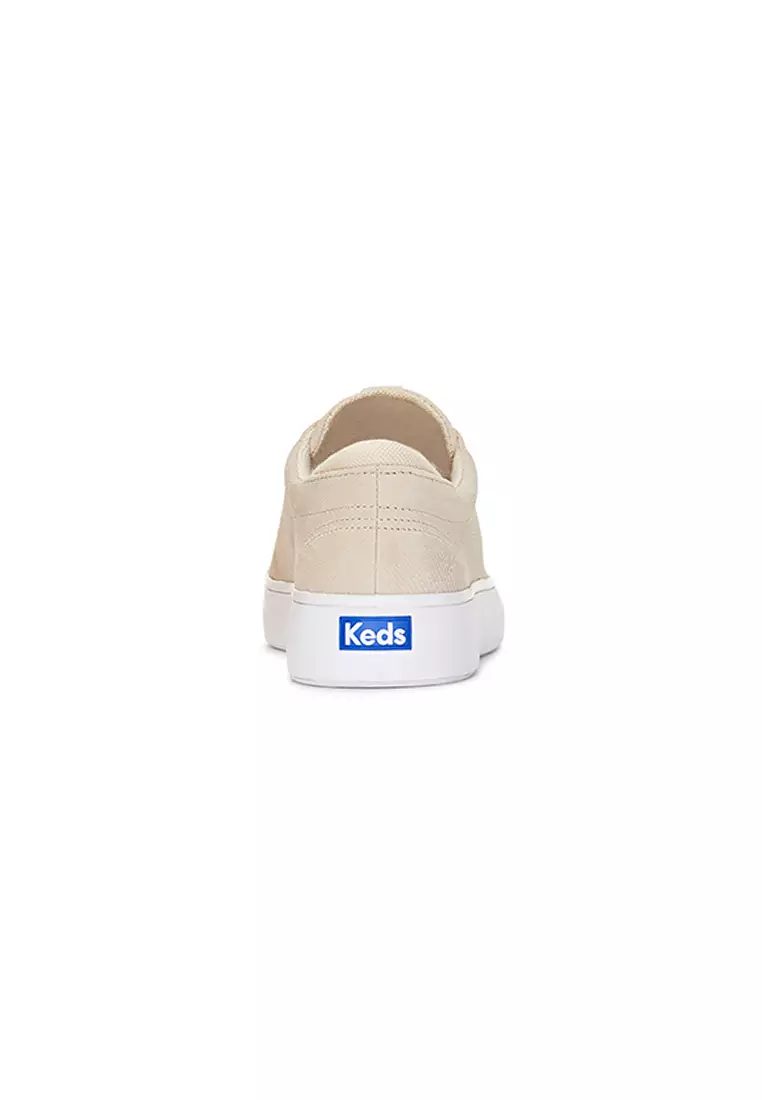 Women's Alley Suede Deboss Sneaker Oatmeal (WH67332)