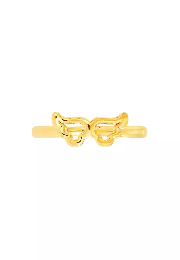 HABIB 999/24K Yellow Gold Ring R9ABA1222