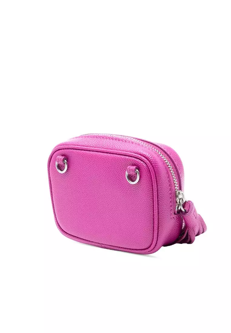 Pre-Loved Saint Laurent Baby Matelasse Grain De Poudre Monogram Lou Camera Bag