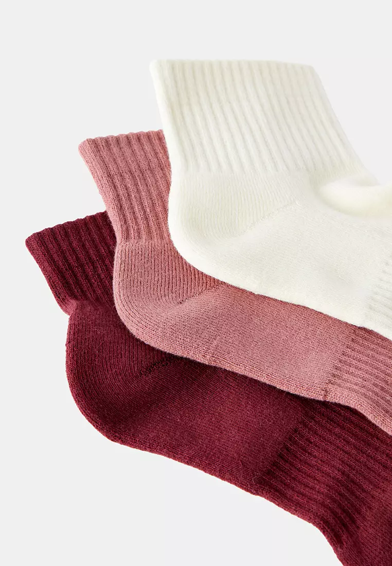Quarter Crew Sock 3-Pack
