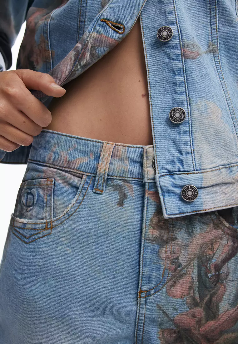 Fresh denim pants for women I Desigual.com