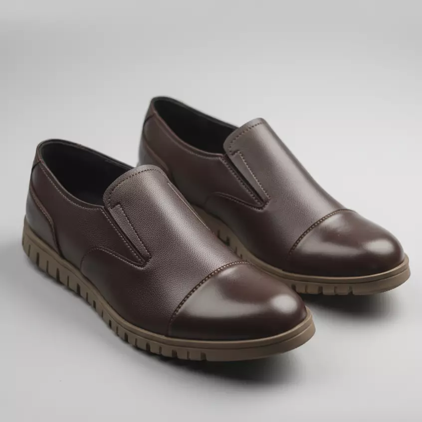 PAULMAY Sepatu Slip On Pria Modena 33 - Brown