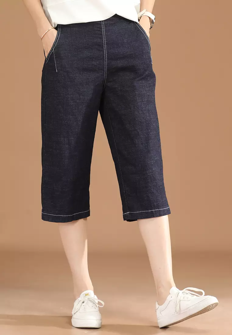 Girls cropped jeans cheap