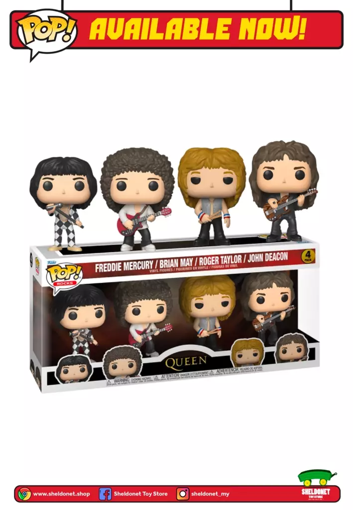 Funko pop rocks queen on sale
