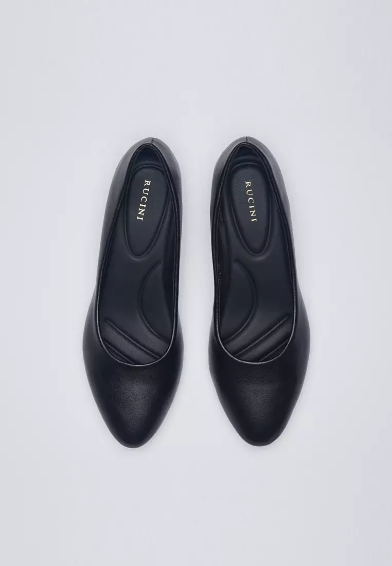 Buy RUCINI RUCINI Ladies Elegant Square Toe Ballet Flats 2024 Online