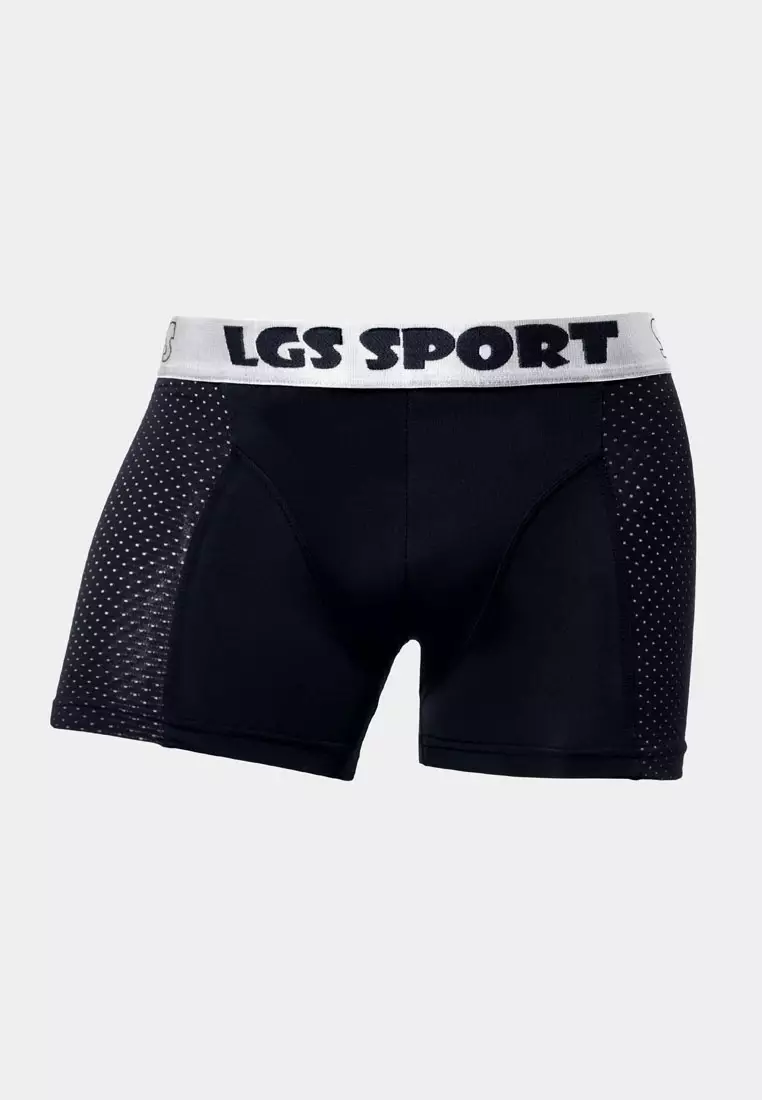 LGS Underwear - Boxer - Blue/Black - 2 Pcs - LEBX.004.600.2.7C