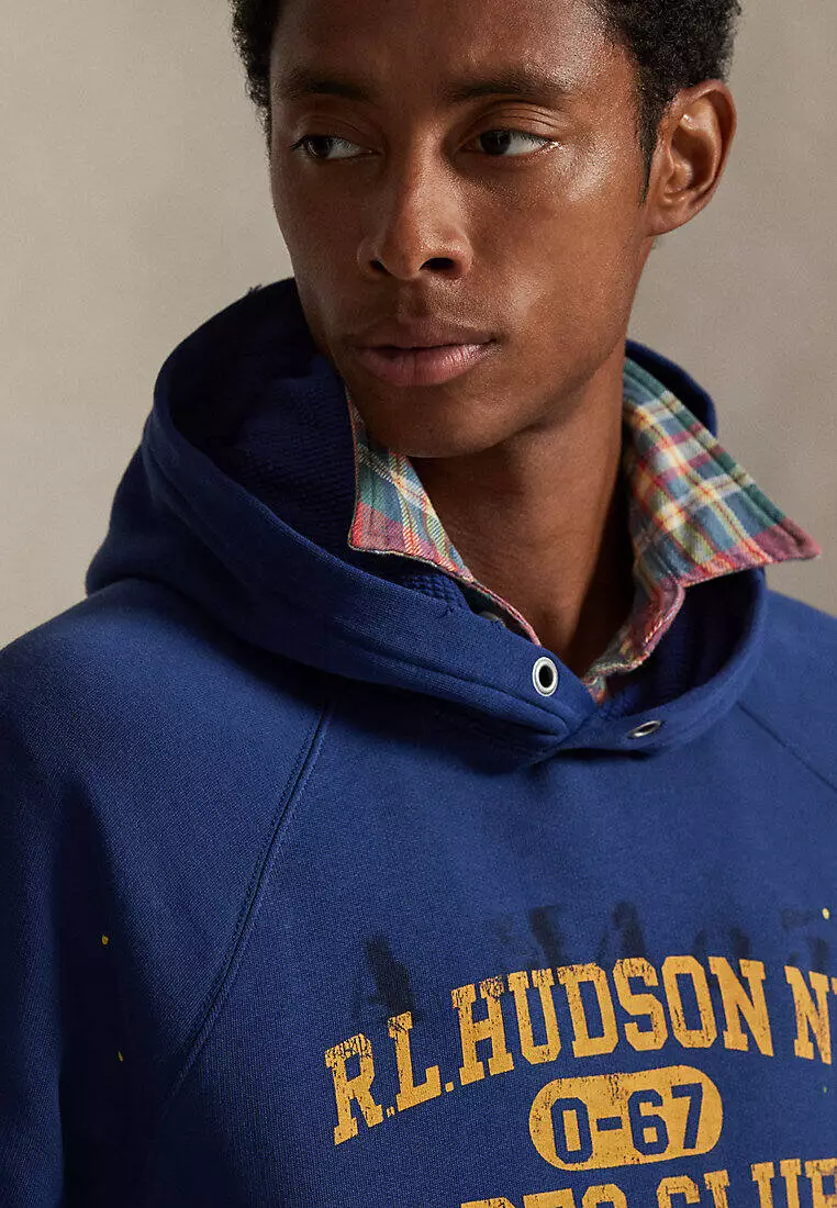 Buy Polo Ralph Lauren Vintage Fit Fleece Graphic Hoodie 2026
