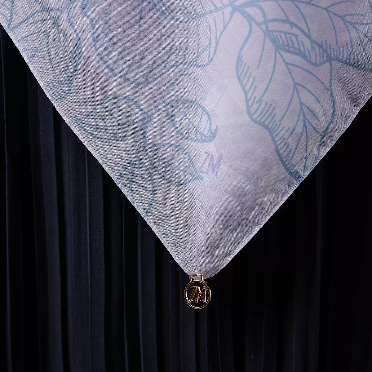 ZM Zaskia Mecca - New Jola Lilac Tasdia Voal Scarf Kerudung Segi Empat Wangi Water Splash Ultra Sonic