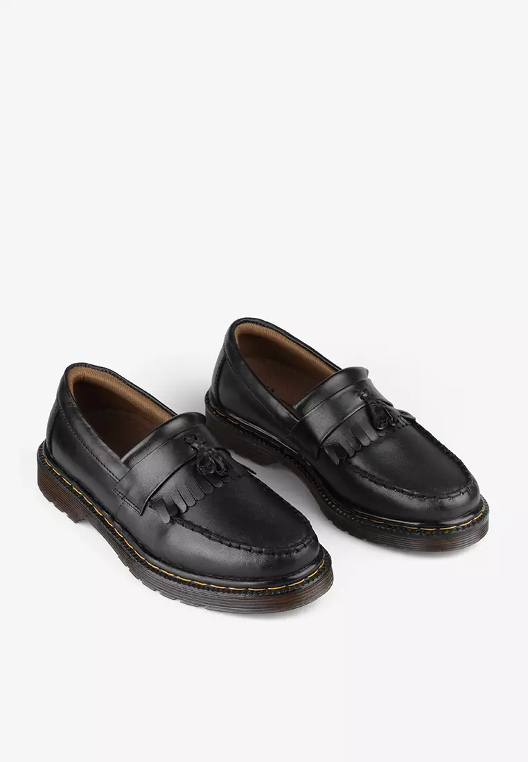 Sepatu Formal Loafers Pria Kulit Asli Genuine leather M.Pablo 03 Black