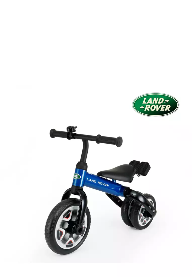 Land Rover 3 in 1 Balance Bike & Tricycle Foldable - Rastar Official Lisenced kids bike - Blue