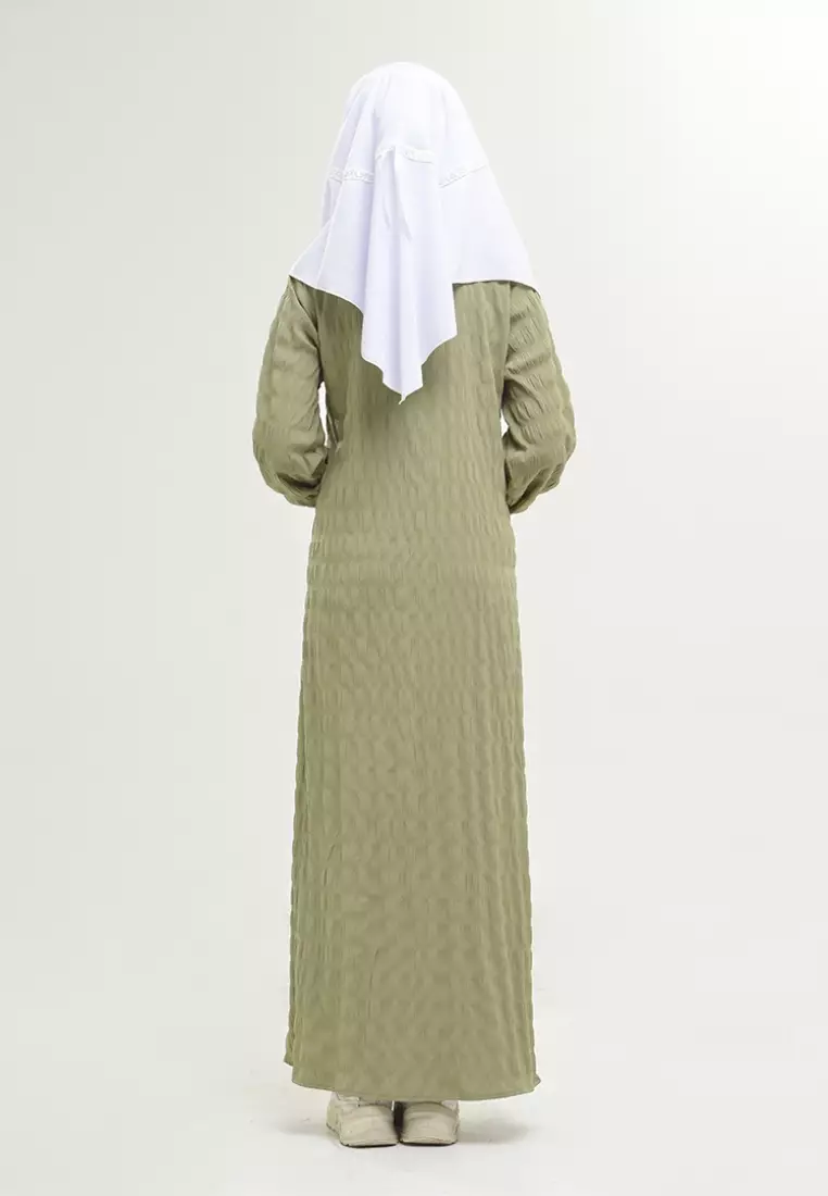 Rabbani - Dress Muslim Wanita Dara Gianna Exclusive Sage Olive