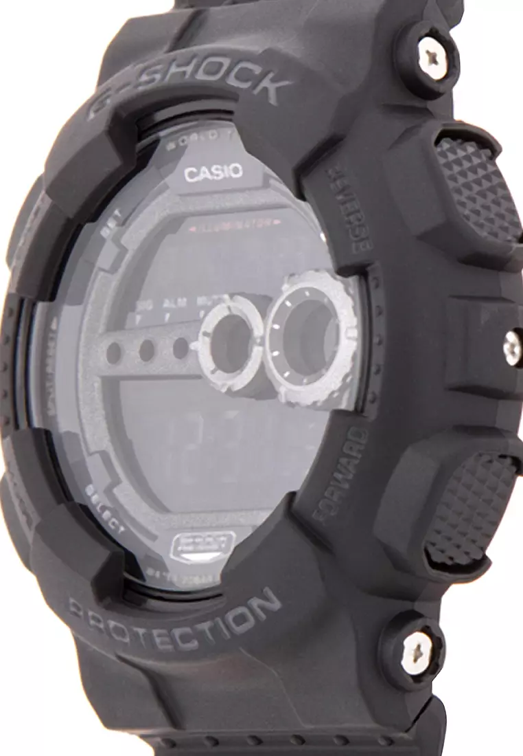 G-Shock Digital Watch GD-100-1BDR
