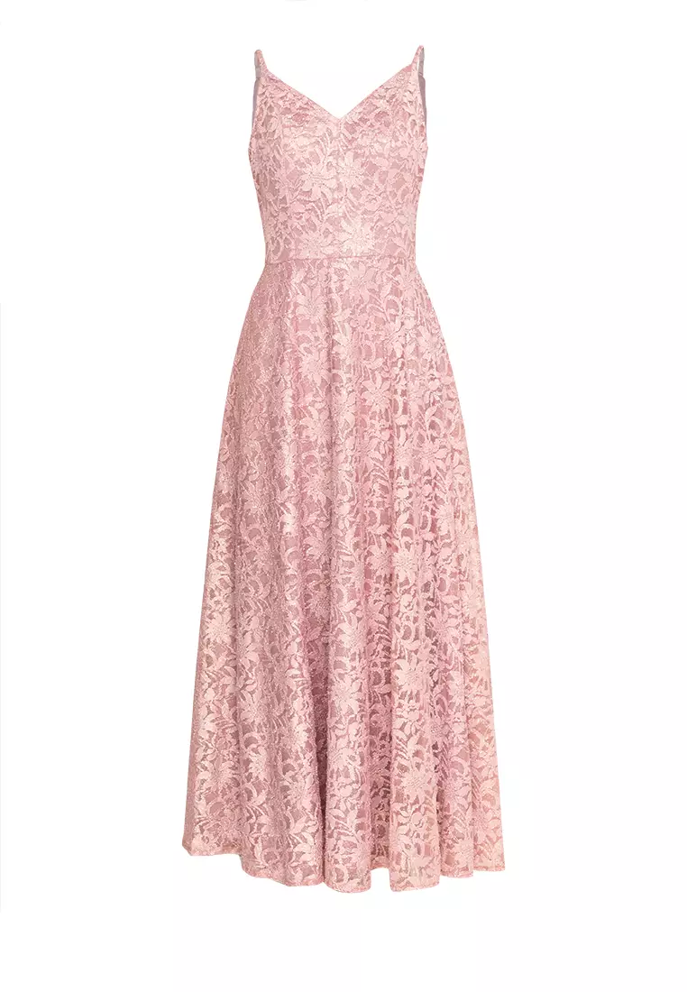 Buy MALT Grace Slip Lace Gown 2024 Online | ZALORA Philippines