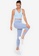 ZALORA ACTIVE blue Cut Out Detail Tights E799AAAF277A2CGS_4