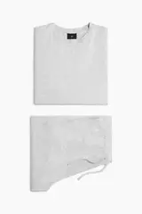 Grey Melange Dusty Light