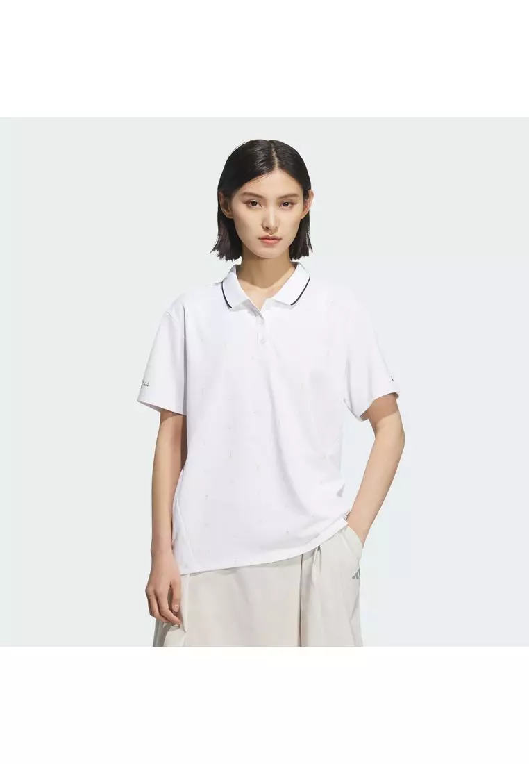 Monogram Short Sleeve Polo Shirt