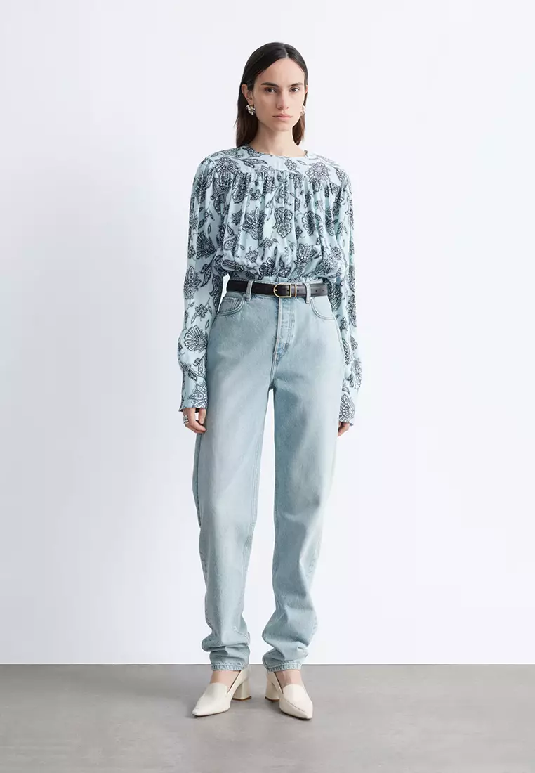Gathered Blouse