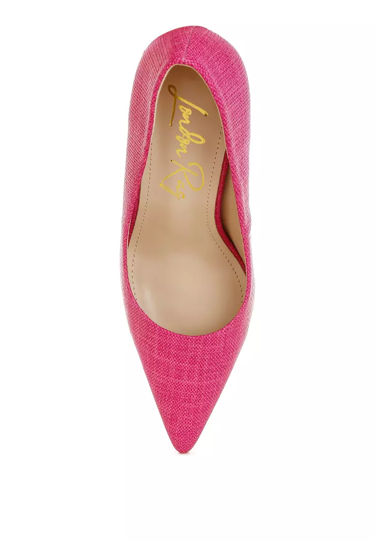 Pointy Toe Pumps in Pink