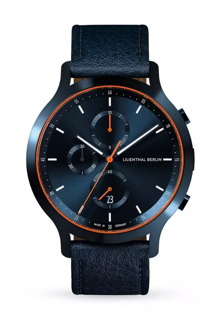 Chronograph Blue Orange