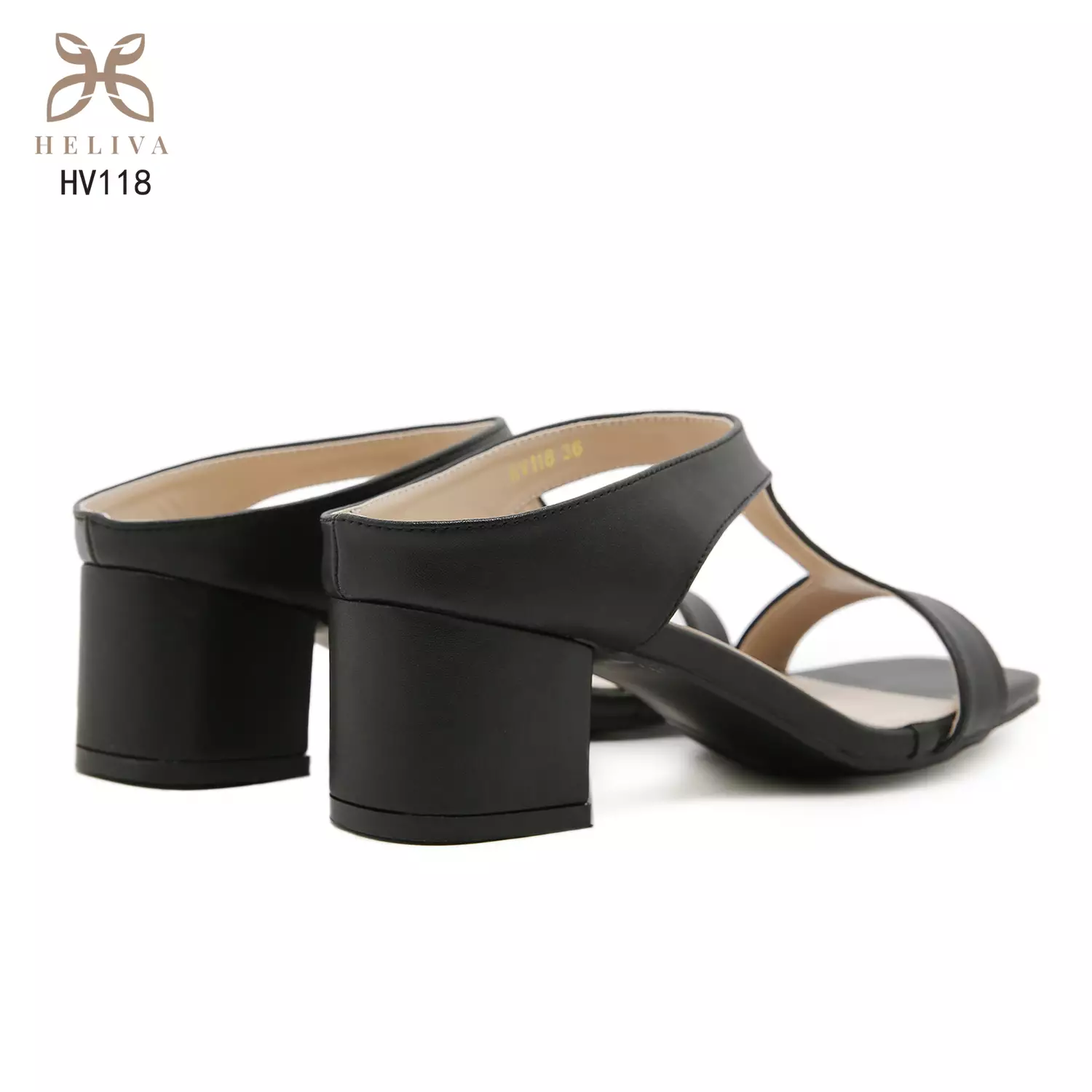 HELIVA NOLIN Sandal Heels Wanita Hak 5.5cm HV118