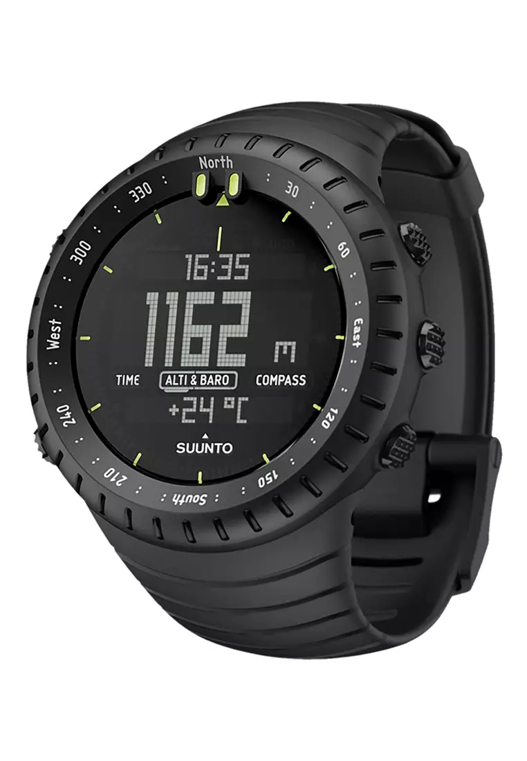 Jam Tangan Smartwatch Unisex Suunto Core All Black Digital SS014279010 Original