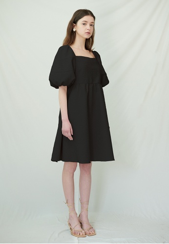 TAV [Korean Designer Brand] Old Bailey Dress - Black 41667AA4A16038GS_1