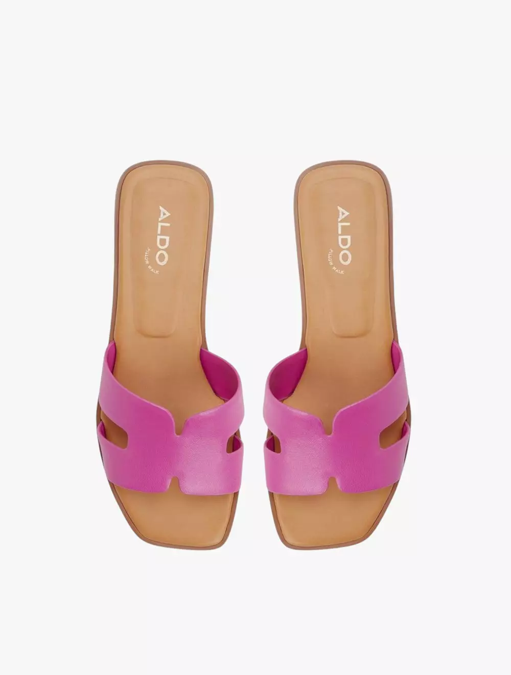 Aldo Itsandal Women's Flat Sandals - Dark Pink