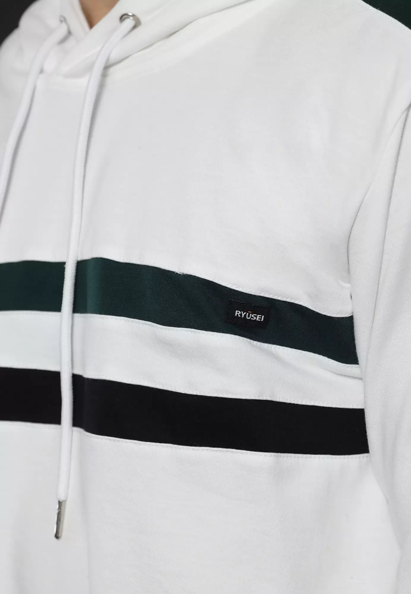 Ryusei Sweater Hoodie Arashiyama CMB White