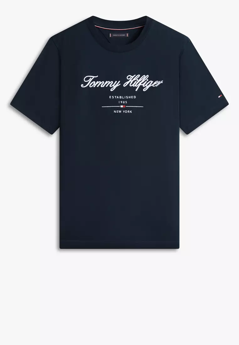 Embroidery Logo T-Shirt - Tommy Hilfiger