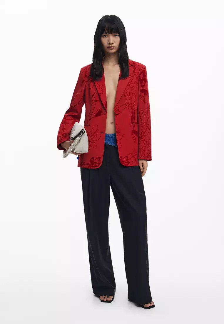 Velvet blazer
