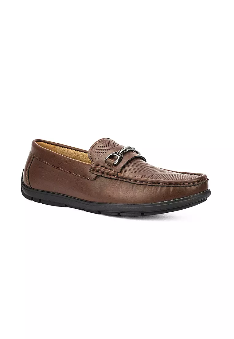 Discount on Mario D' boro Runway  shoes - SKU: Men's Casual Loafers Mw 23566 Dark Brown C42 C57 C60