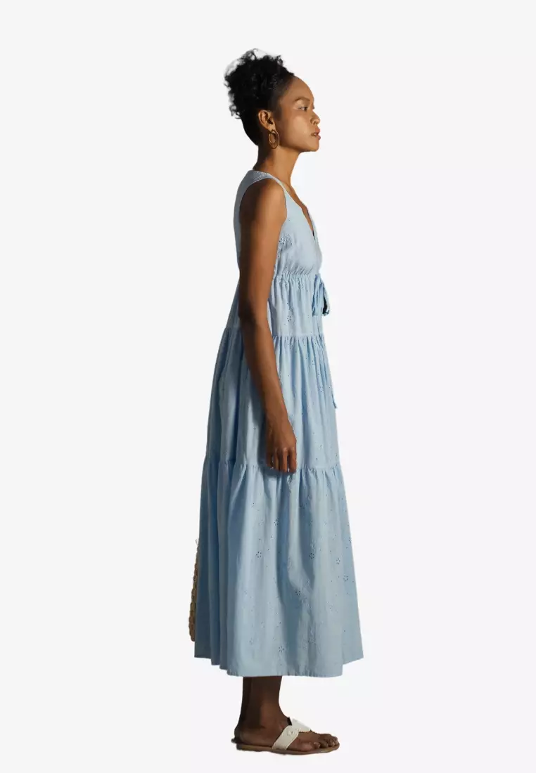Summer Get Away Maxi Cotton Dress