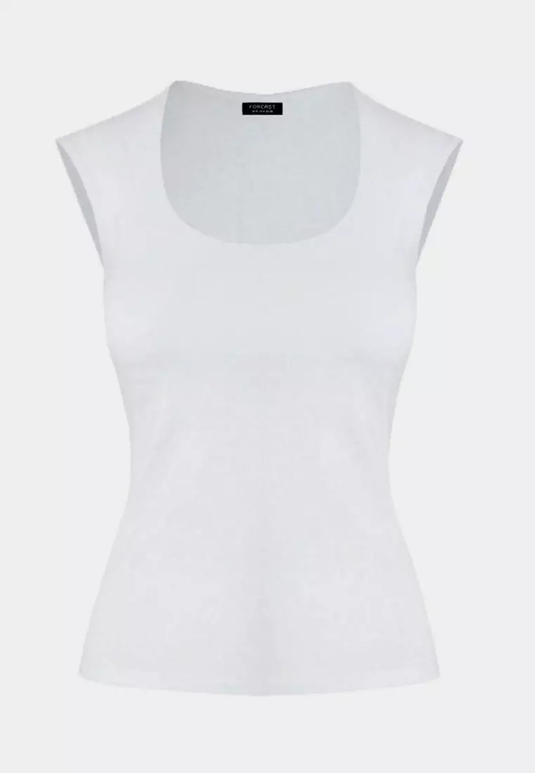 Soho Rounded Square Neck Top