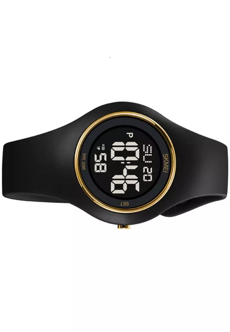 Jam Tangan Digital Pria Waterproof Many Function Strap Tali Material Silicone DV12 ORIGINAL