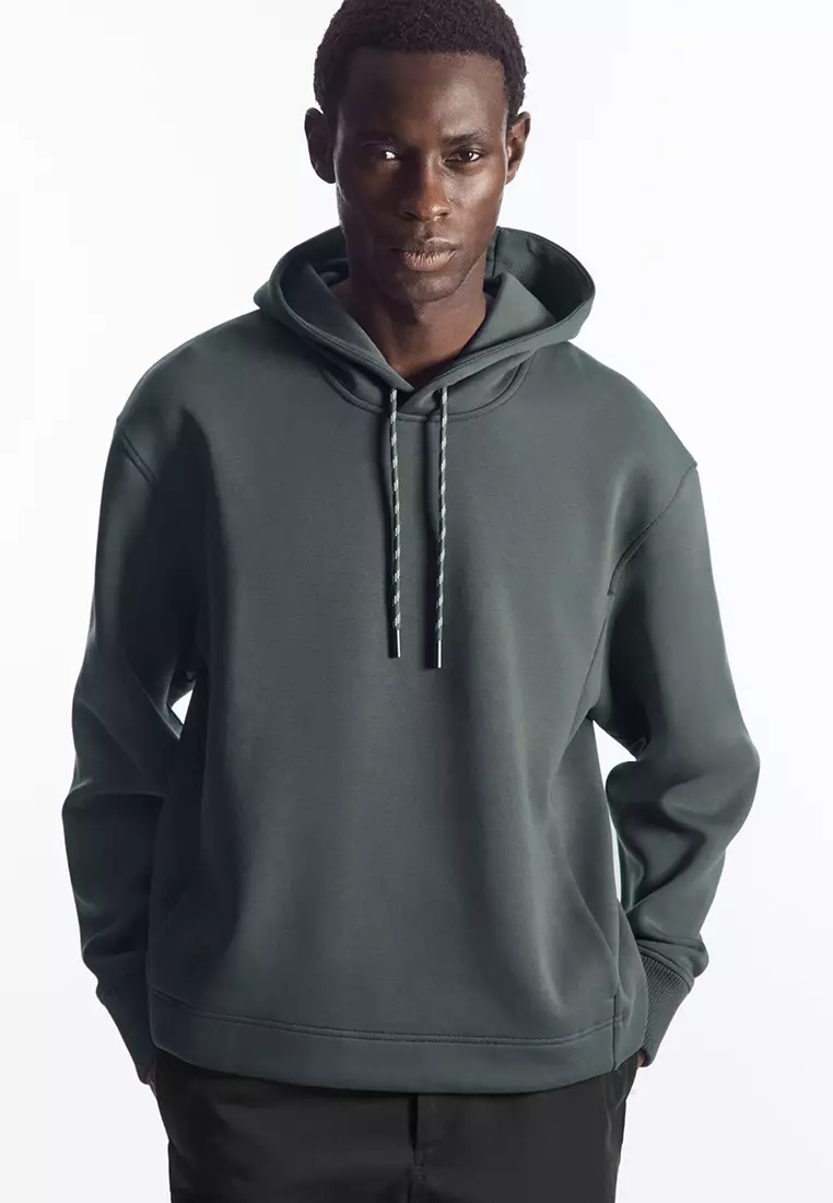 Buy COS Relaxed-Fit Scuba Hoodie 2024 Online
