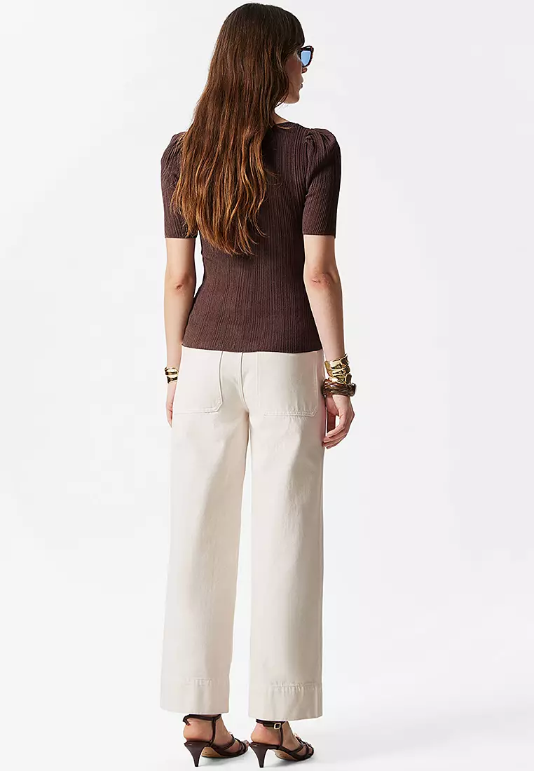 Rib-Knit Top