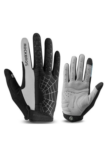 RockBros Cycling Full Finger Gloves Touch Screen Sporting Gloves Black